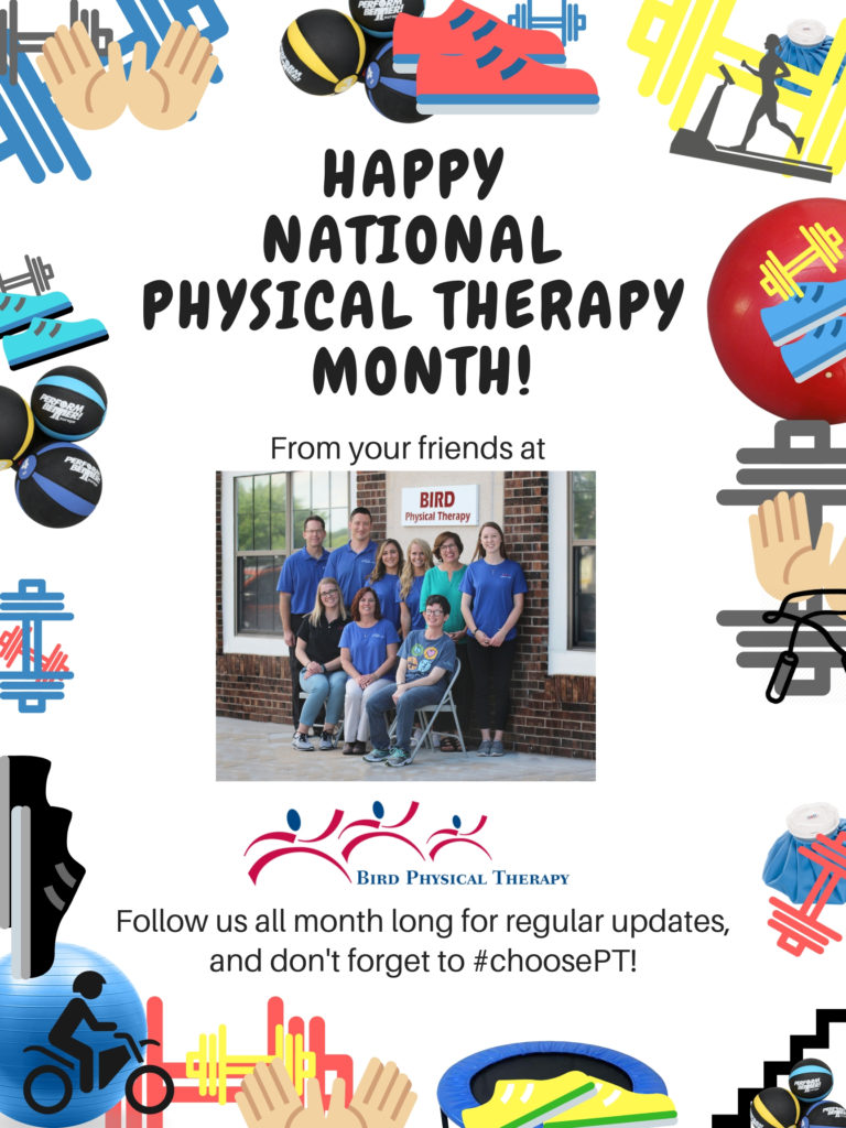 National Physical Therapy Month Bird Physical Therapy