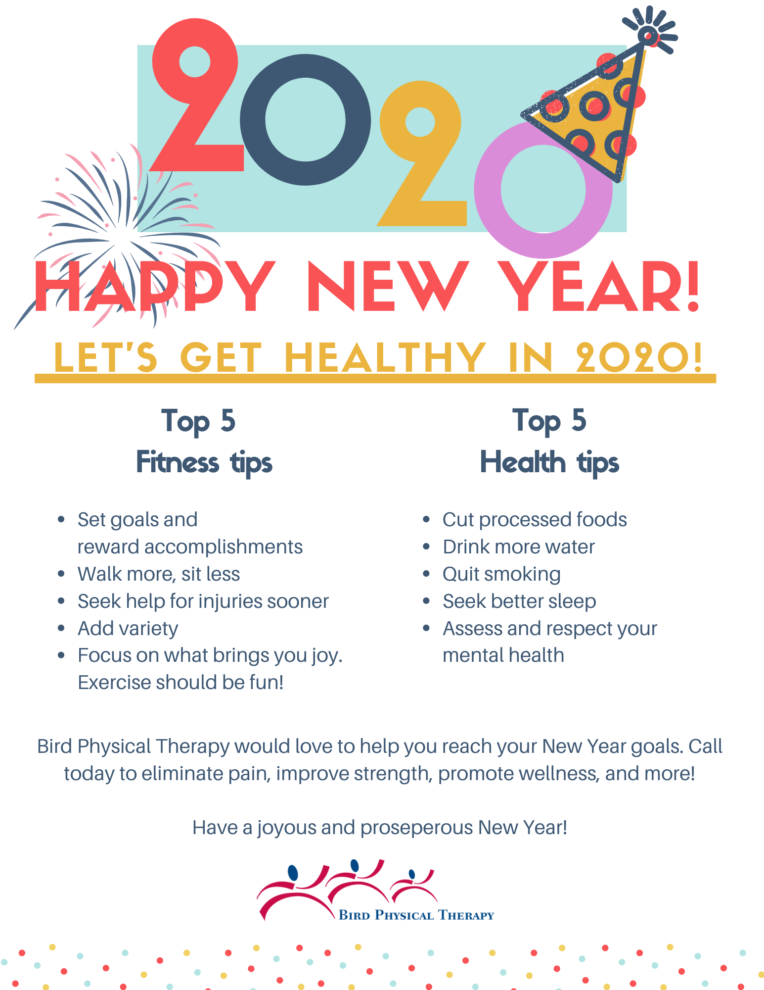 let's start the year off right